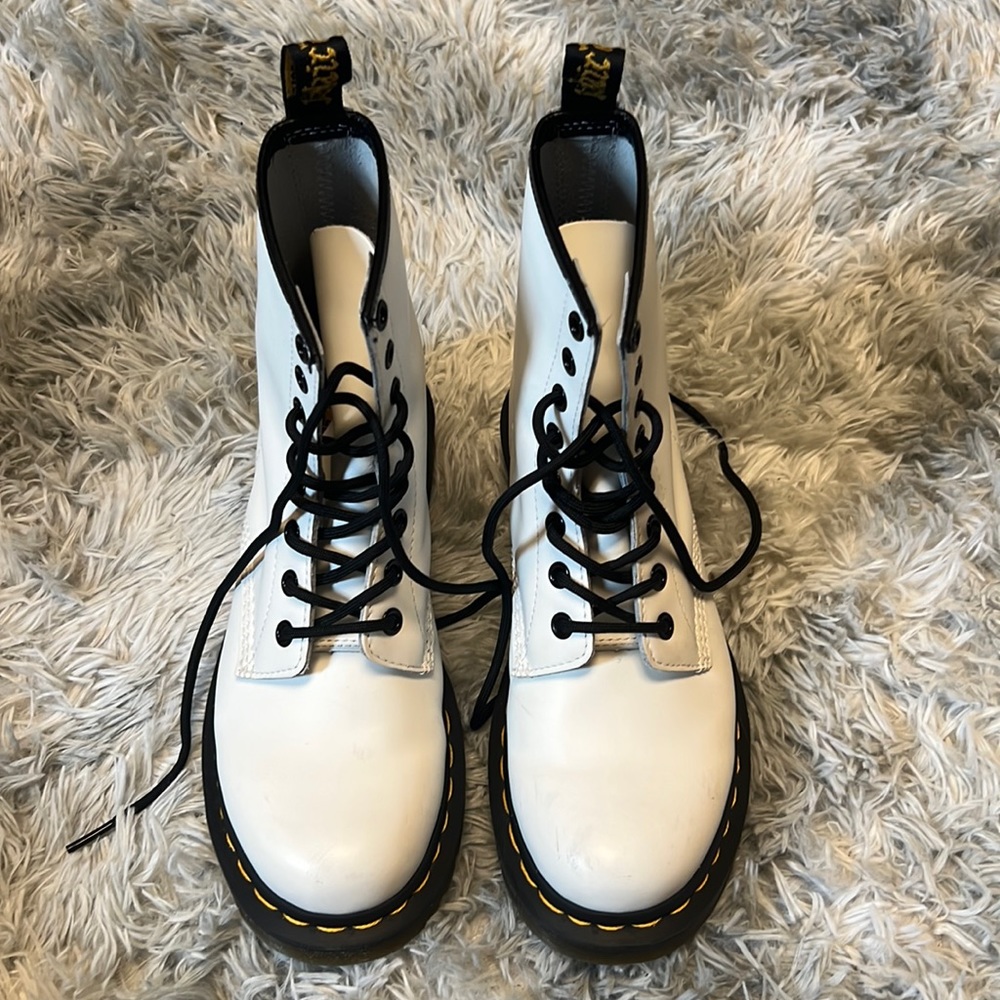 white doc martens